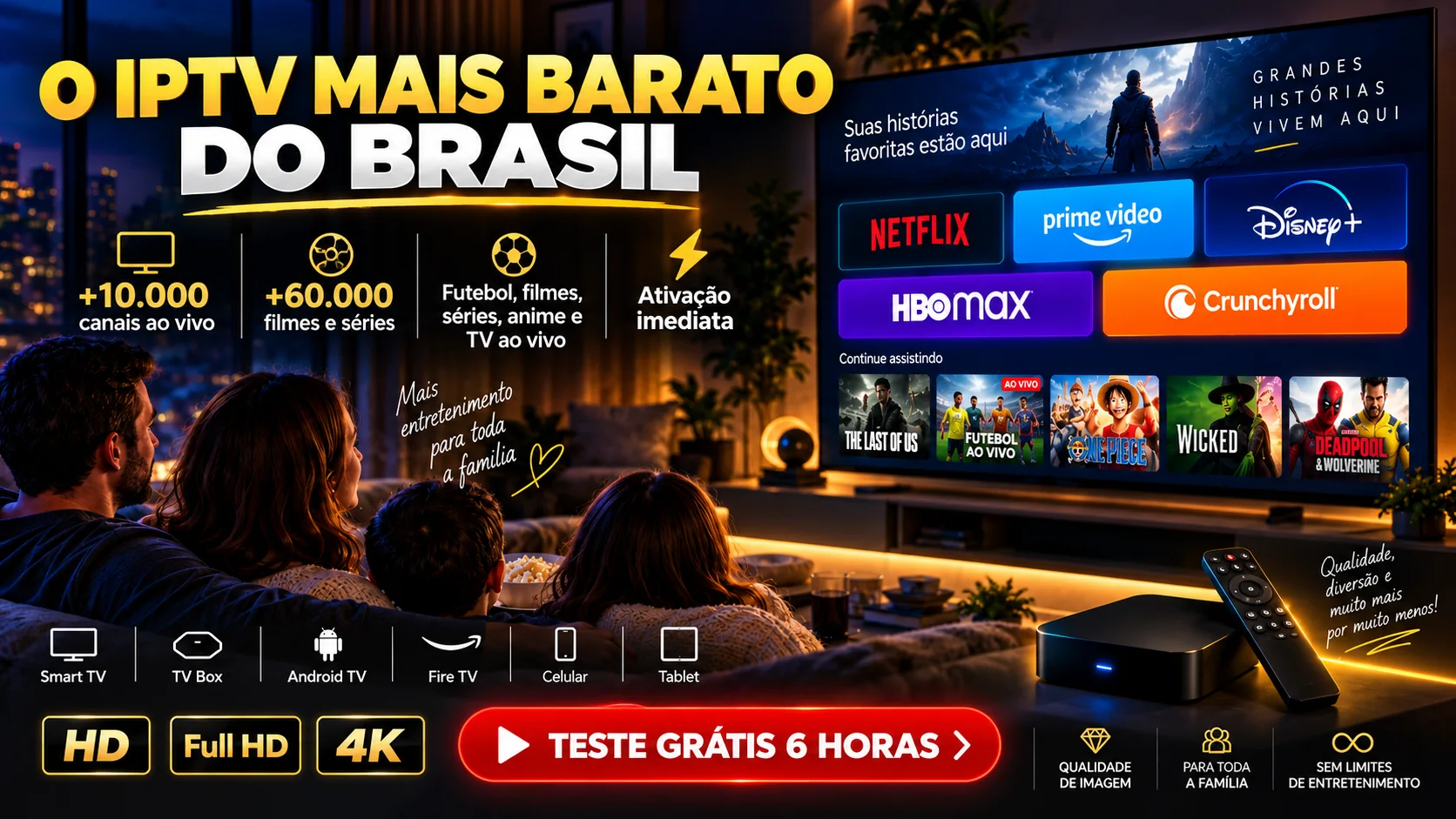 Ofertas de IPTV barata para comparar